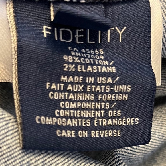 Fidelity | Jasper High-Rise Drawstring Jeans | Medium - Picture 10 of 12